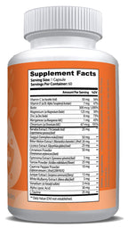ENP Glucose Success metabolic support dietary supplement showing ingredients list