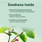 Authentic Gymnema Sylvestre leaf powder finely milled for wellness support.