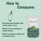 USA imported mi nature Gurmar herbal supplement for glucose metabolism support.
