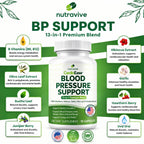 Nutravive 90 capsules heart health bottle on clean background for premium wellness.