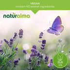 Side view of Naturalma alcohol free hawthorn extract bottle highlighting the 1:10 concentration ratio