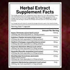 Side profile of Kapiva Everyday Cardio Care capsules bottle listing nutritional facts and dosage instructions