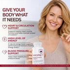 Kapiva heart health supplement displaying key components including Hawthorn berry and Arjuna chhal
