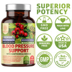 Natural circulation support dietary supplement by Number One Nutrition showing directions for use
