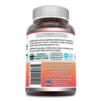 Amazing Formulas Hawthorn Berries dietary supplement showing nutritional facts panel