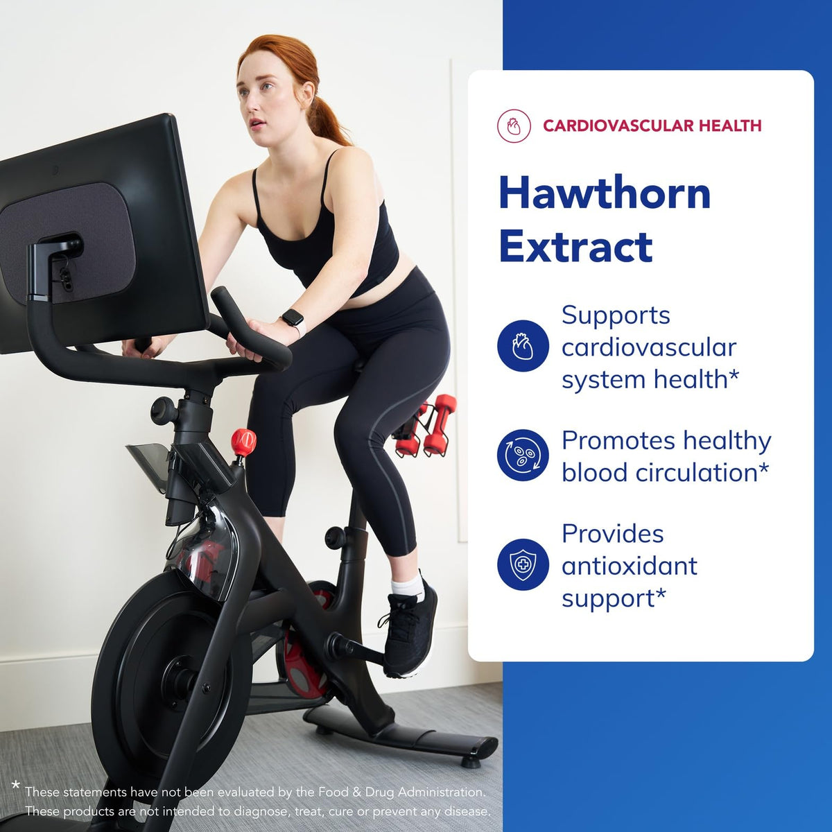 Hypoallergenic hawthorn extract dietary supplement by Pure Encapsulations for arterial circulation.
