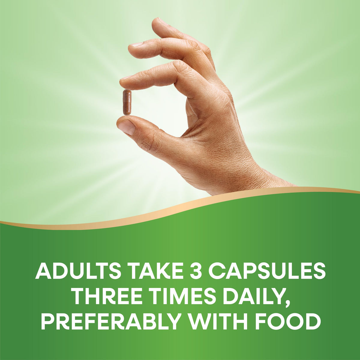 Nature's Way Hawthorn Berries bottle displayed upright showing vegetarian capsules indicator.