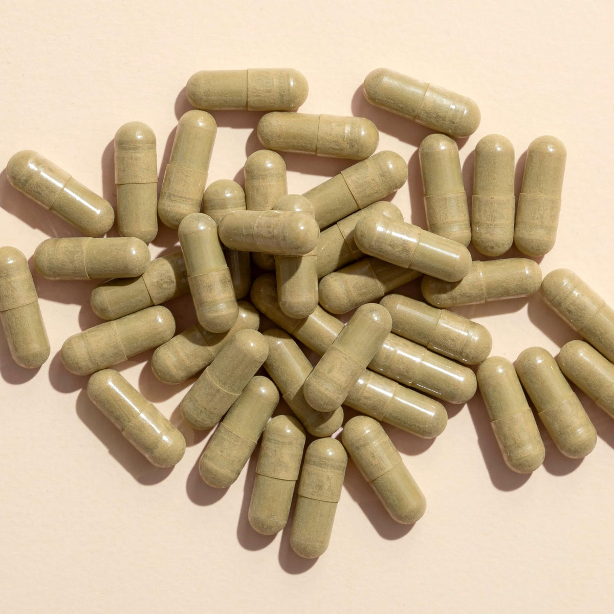 Plant Therapy Holy Basil capsules bottle with standardized 2.5 percent ursolic acid label