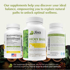 Vegan holy basil capsules packaging details