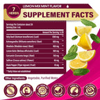 Tenmido 7 In 1 Holy Basil Tincture ingredient label