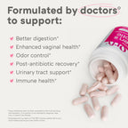 The Orfy 60 Billion CFU women probiotic supplement bottle
