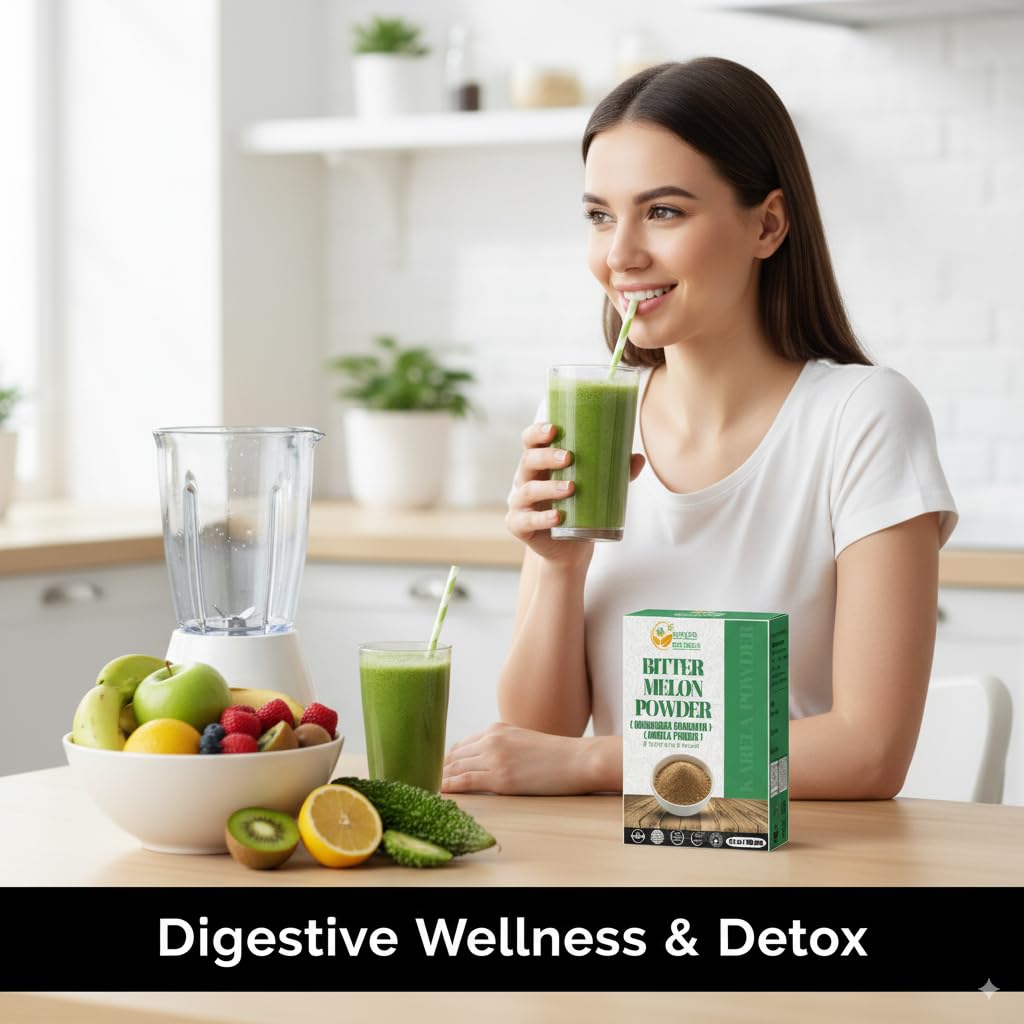 Herbs Botanica non GMO gluten free bitter melon supplement packaging.