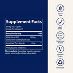 Vegan dietary supplement bottle for immunity and digestion wellness