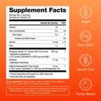 Authentic USA imported Purify Life shilajit 60 gummies container close up view.