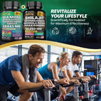 Auivty USA formulated plant based shilajit and sea moss capsules for immune support