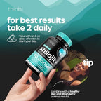 Artnaturals Thinbi 1000mg pure Himalayan shilajit extract capsules designed for mess free daily wellness routines.