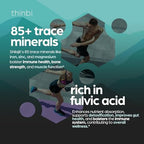 Close up view of the Artnaturals Thinbi premium Ayurvedic shilajit dietary supplement for men and women.