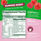 Natural health supplement container showing the thirty servings quantity description.