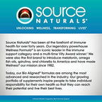 Authentic Source Naturals St Johns Wort standardized herbal extract bottle display