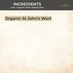 Khroma Herbs Organic St John's Wort liquid extract dropper cap details
