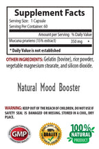 Swan Life Essentials organic velvet bean capsules supplement facts and ingredient label