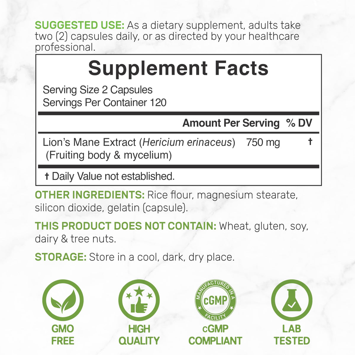 Side view of Deal Supplement bottle showcasing the two hundred and forty count capsule quantity