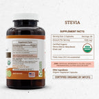 USA imported Secrets Of The Tribe Stevia supplement packaging for blood glucose monitoring