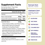 Habit One non GMO vegan and gluten free mushroom coffee mix