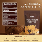 TAOTERS adaptogenic mushroom coffee powder bag showing 30 servings details