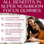Auri imported USA dietary supplement gummies for brain health and stamina