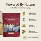 Bond Libido Booster supplement benefits label