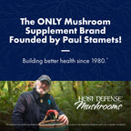 Host Defense MyCommunity comprehensive immune support vegetarian capsules bottle.