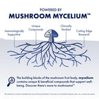 Authentic Host Defense functional mushroom complex dietary supplement.