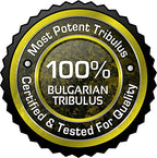 Herbal Nutrition Tribulus Terrestris bottle with supplement facts visible
