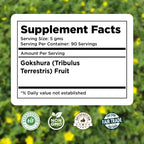 HerbsForever Gokshura 454 gram supplement packaging