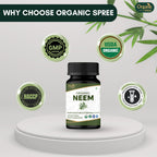 Organic Spree Neem Supplement 120 Count Bottle