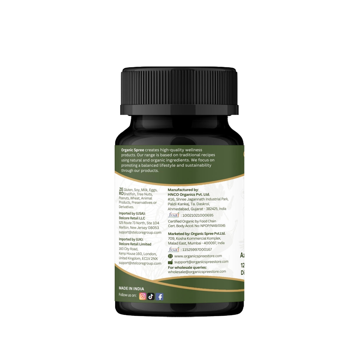 Organic Spree Neem Herbal Formula Tablets