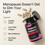 Unaltered hormone balance vegan capsules label details