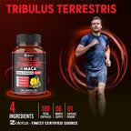 Back view of Zolotus 180 capsules bottle with supplement facts