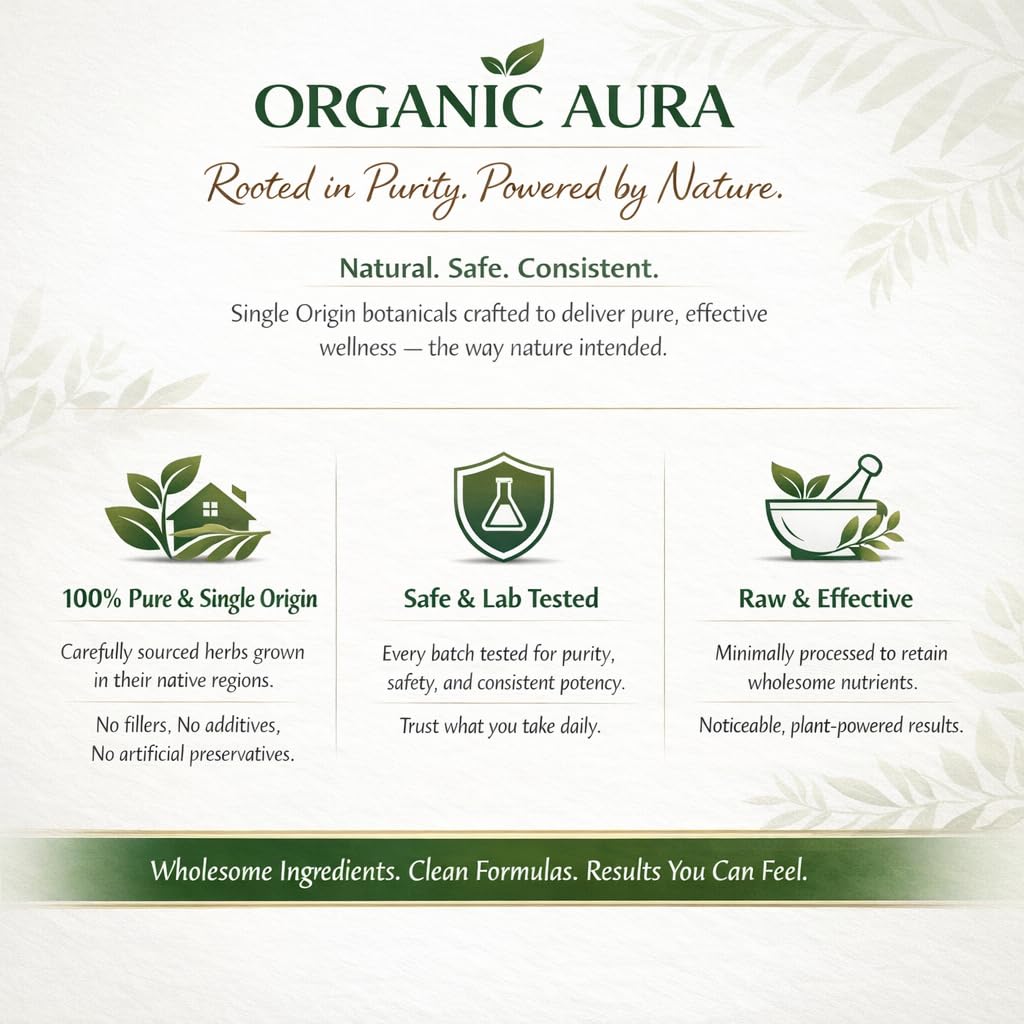 Organic Aura Neem Capsules authentic USA import branding