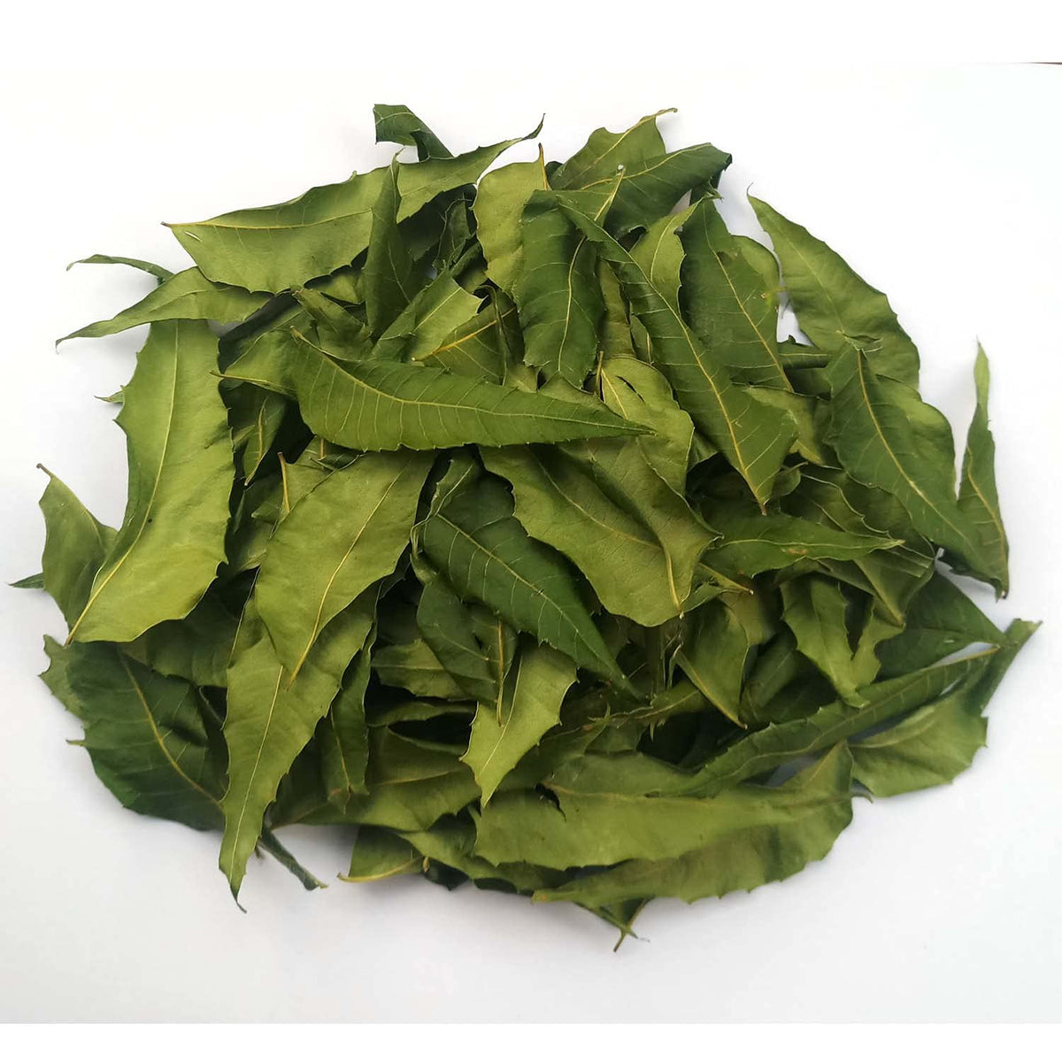 Heawans Naturally Grown Dried Whole Neem Leaves ready for herbal preparation