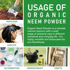 Jiva Organics Organic Neem Leaf Powder Ingredient Details
