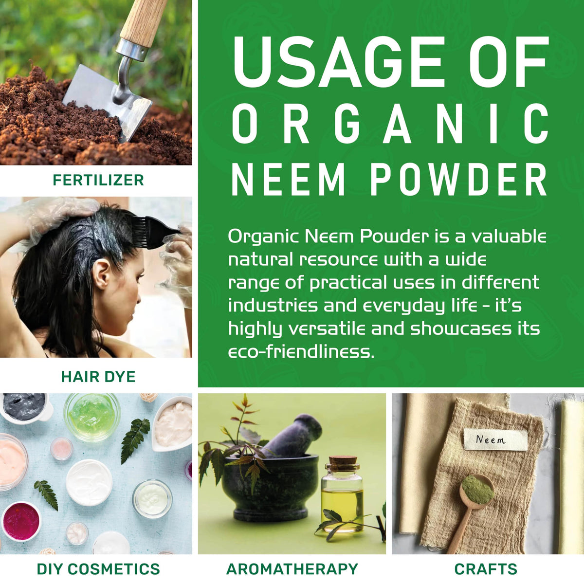 Jiva Organics Organic Neem Leaf Powder Ingredient Details