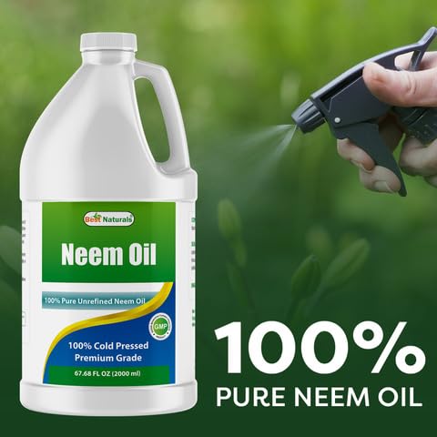Best Naturals pure neem oil for skincare and haircare