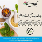 Nutritional information and supplement facts panel on AyurBest Trikatu bottle