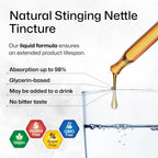Close up of the dropper assembly for Bio Krauter non GMO liquid dietary supplement