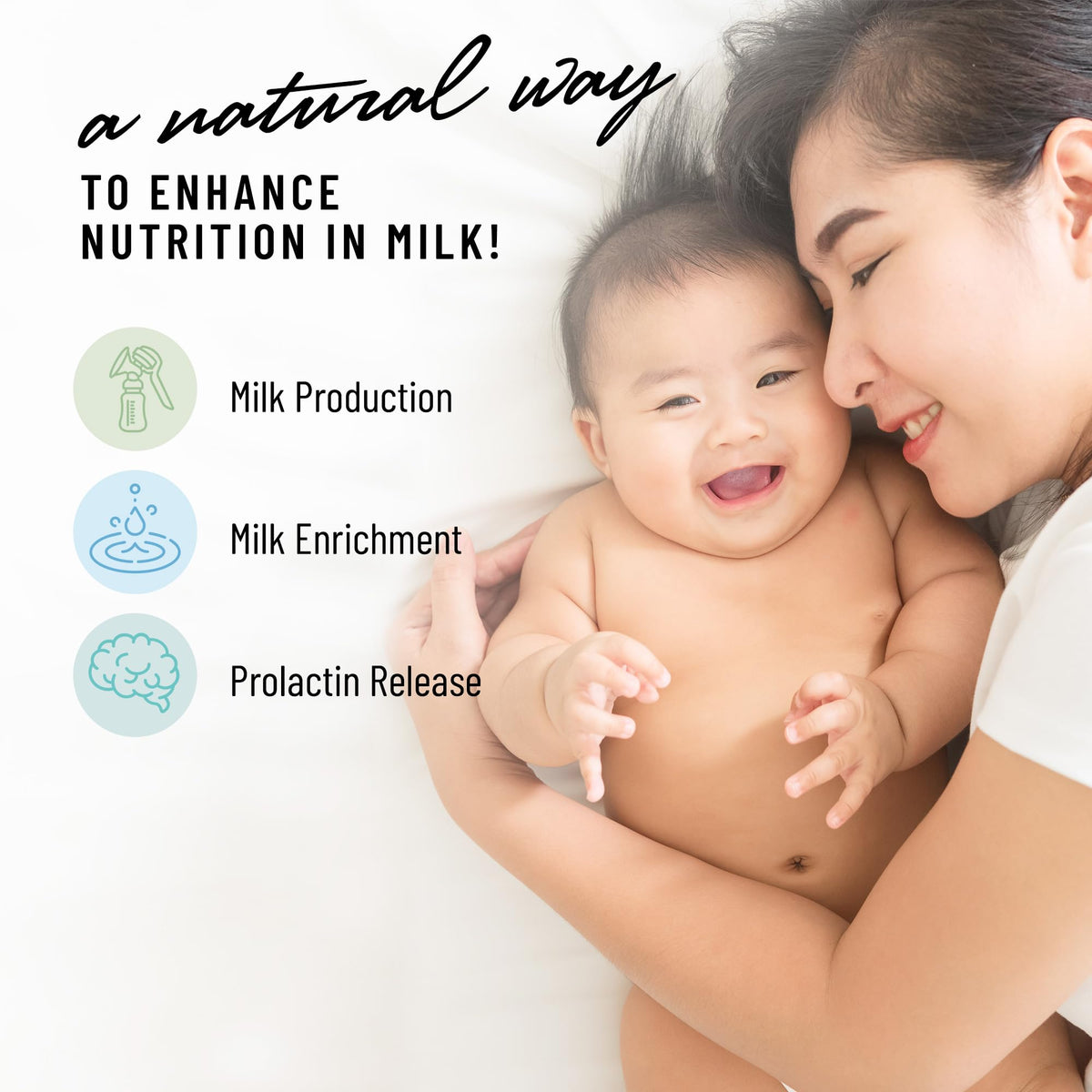 Organic moringa lactation supplement for breastfeeding moms