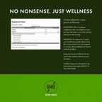 Swanson cold-pressed certified organic olive oil supplement showing supplement facts and ingredient label