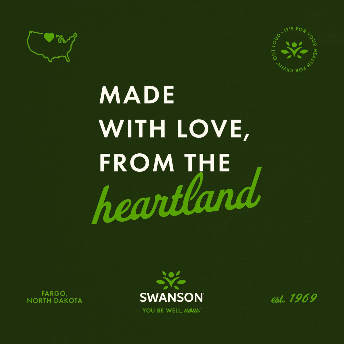 Swanson heart health softgels bottle showcasing authentic USA imported packaging details