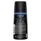 Axe Anarchy deodorant body spray pack of four displaying the sandalwood and white amber product labeling.